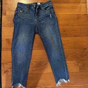 Time and Tru Dark Blue Ankle Jeans